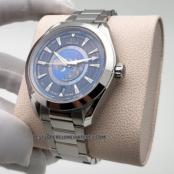 Omega Seamaster Aqua Terra steel on steel clone