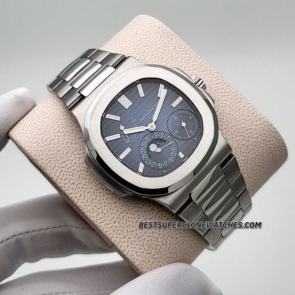 Replica Patek Nautilus black-blue dial watch