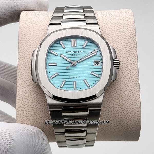Nautilus Tiffany blue dial Super Clone