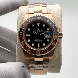 Everose gold Rolex GMT Master II Super Clone