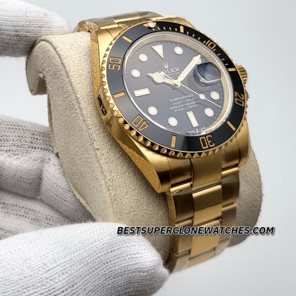 Luxury fake Rolex Submariner 126618LN with ceramic black bezel and 3235 movement