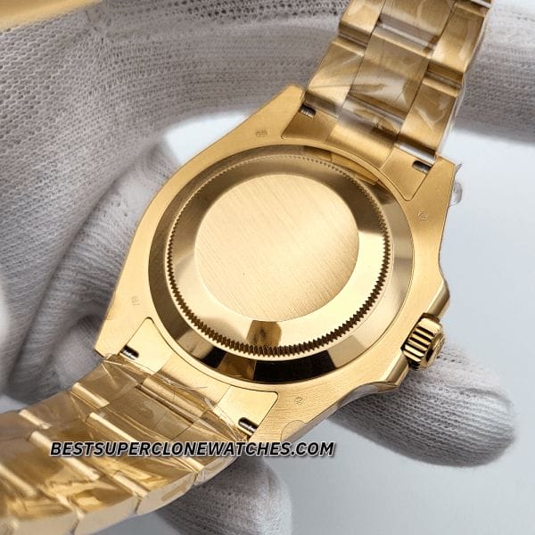 Rolex Submariner 126618LN Swiss super clone with black dial and yellow gold case