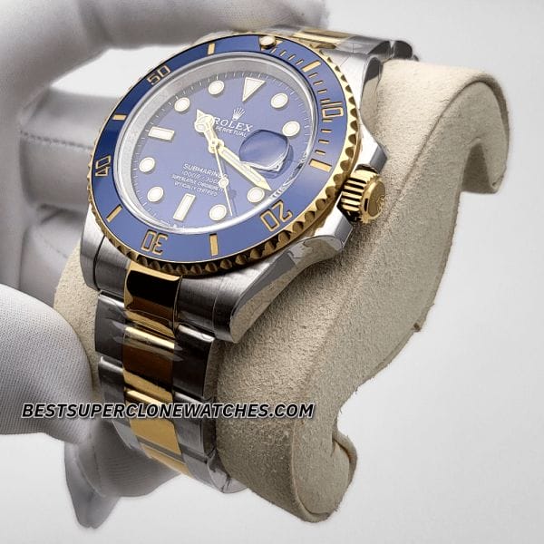 High-quality replica of Rolex Submariner 126613LB with ceramic bezel