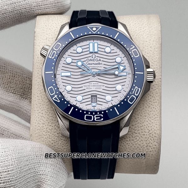 omega seamaster rubber strap fake watch