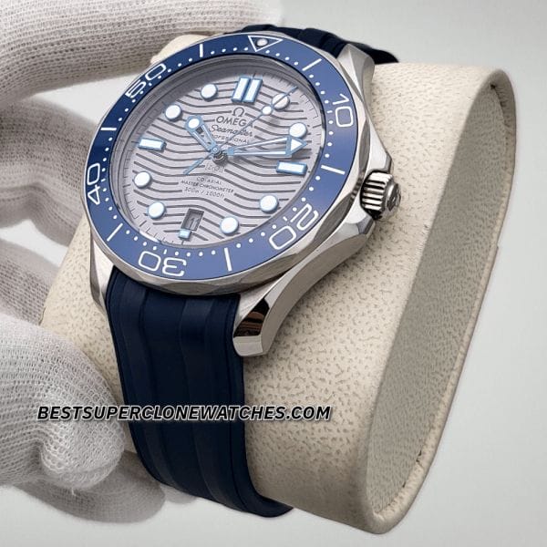 omega diver 300m grey dial replica