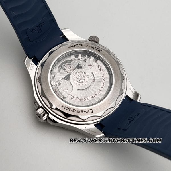 omega seamaster diver 300m rubber clone