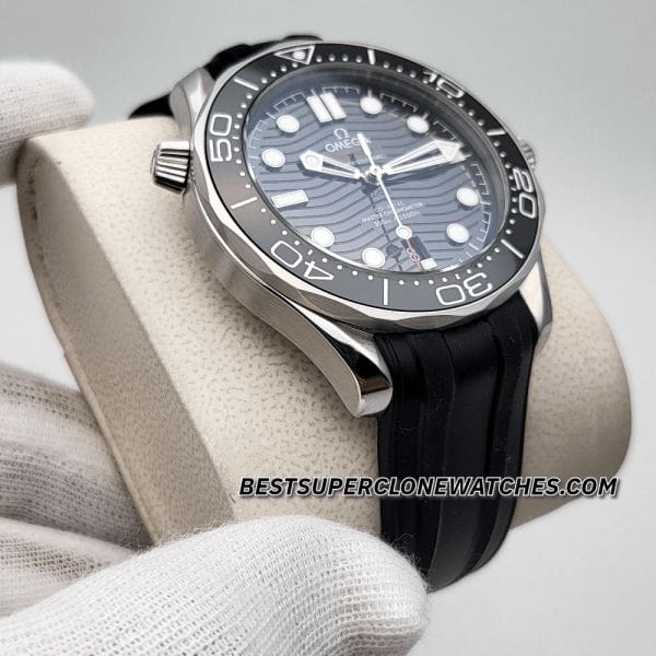 omega seamaster grey dial clone watch