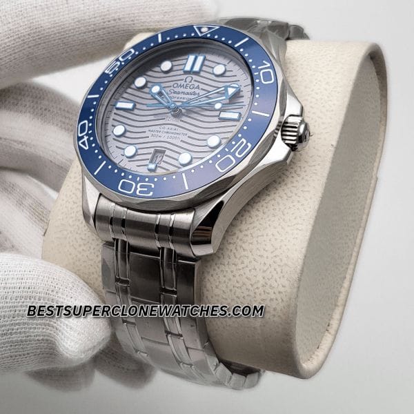 omega seamaster steel on steel clone