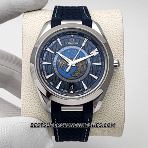 omega aqua terra steel rubber replica