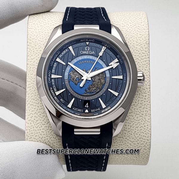 omega aqua terra steel rubber replica