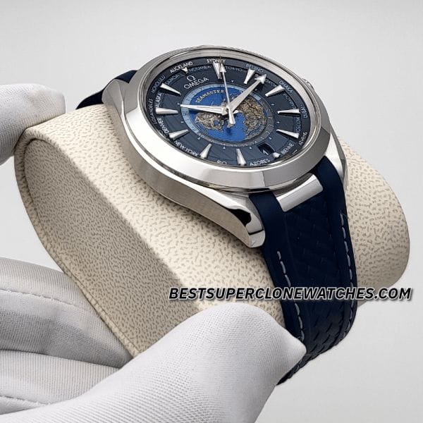 omega seamaster aqua terra rubber clone