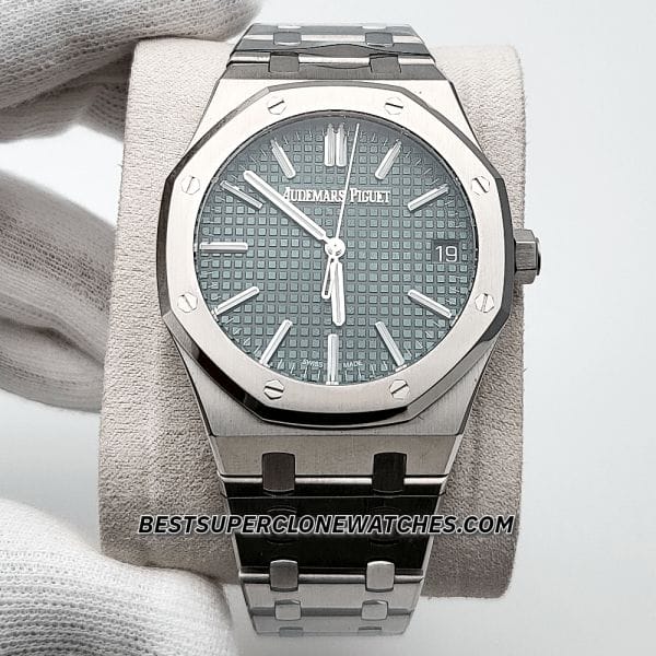 Fake Audemars Piguet Royal Oak 50th Anniversary edition with stainless steel bracelet