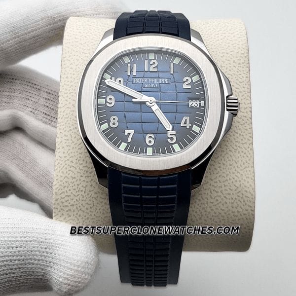 patek philippe aquanaut white gold clone