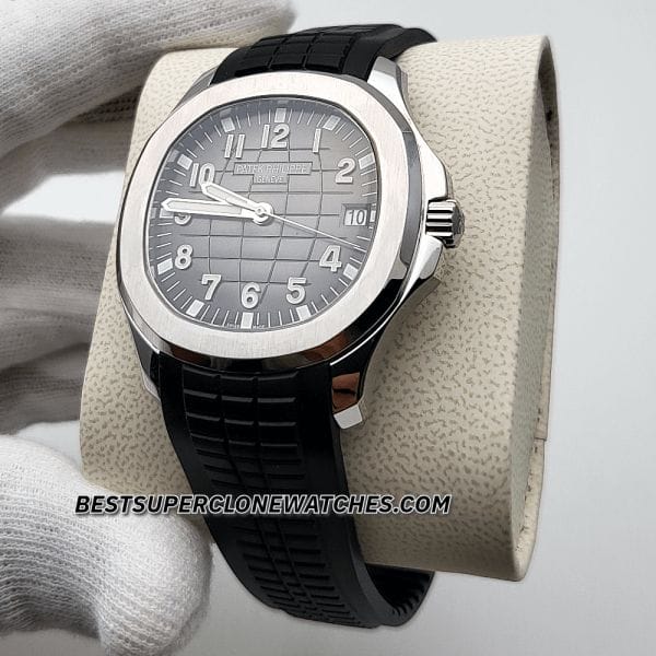 Patek Philippe Aquanaut Stainless Steel Black Dial 26-330 S C Swiss Super Clone Watch Ref-5167A-001
