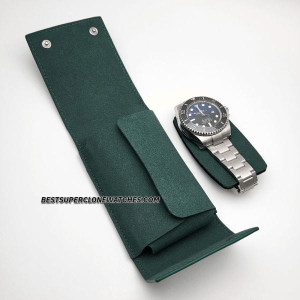 rolex travel pouch soft leather clone