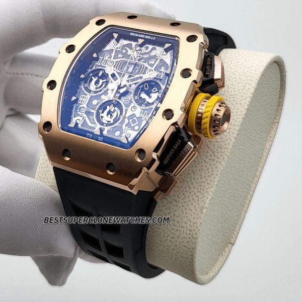 RM 011 Swiss super clone watch front view