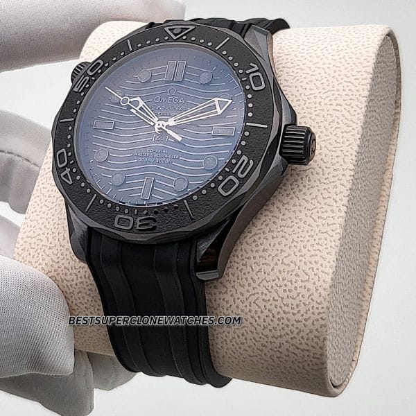 Omega Seamaster 8806 movement black dial clone