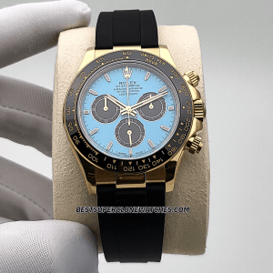 Rolex Daytona 126518LN turquoise dial clone watch