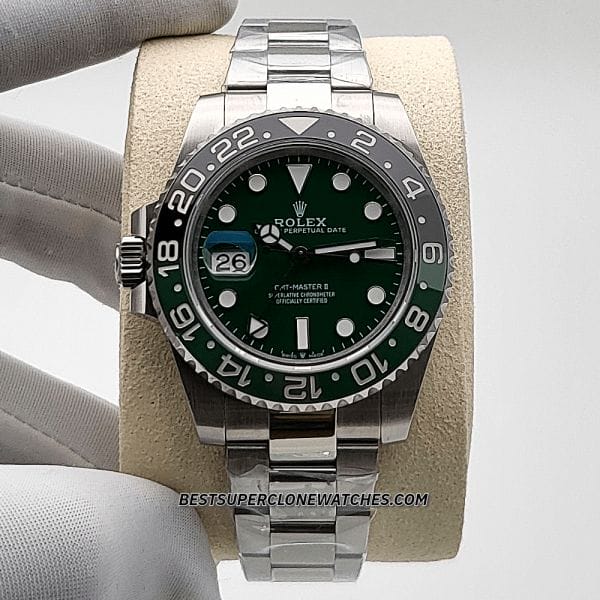 Rolex GMT Master II 126729VTNR Swiss Super Clone green ceramic dial
