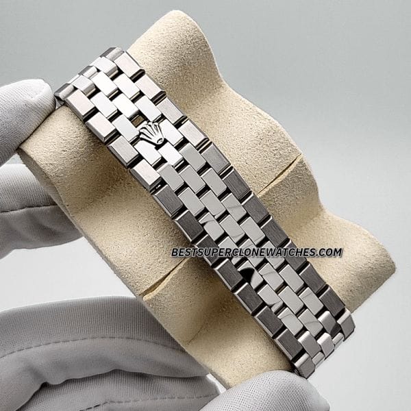 Rolex Land-Dweller 127334 Swiss Super Clone White Honeycomb Dial Watch